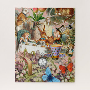 Alice in Wonderland Tea Party Kunst Legpuzzel