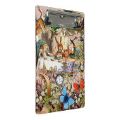 Alice in Wonderland Tea Party Kunst Mini Klembord (Schuin)