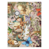 Alice in Wonderland Tea Party Kunst Tafelkleed (Voorkant)