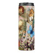 Alice in Wonderland Tea Party Kunst Thermosbeker (Achterkant)