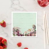 Alice in Wonderland Tea Party Napkins Servet (Insitu)