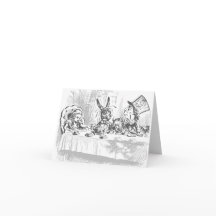  Alice in Wonderland Tea Party Note Cards