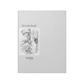 Alice in Wonderland Tea Party Notitieblok (Linkerzijde)