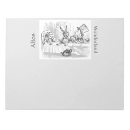  Alice in Wonderland Tea Party Notitieblok