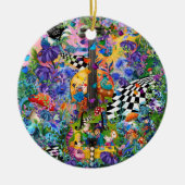 Alice in Wonderland Tea Party Ornament door Juleez (Voorkant)