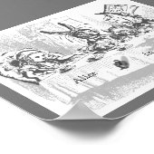 Alice in Wonderland Tea Party Poster (Hoek)