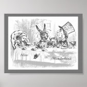  Alice in Wonderland Tea Party Poster (Voorkant)
