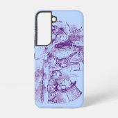 Alice in Wonderland Tea Party Samsung Galaxy Hoesje (Achterkant)