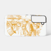 Alice in Wonderland Tea Party Samsung Galaxy Hoesje (Achterkant horizontaal)