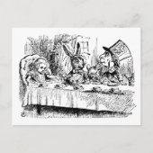  Alice in Wonderland, Tea Party Scene Briefkaart (Voorkant)