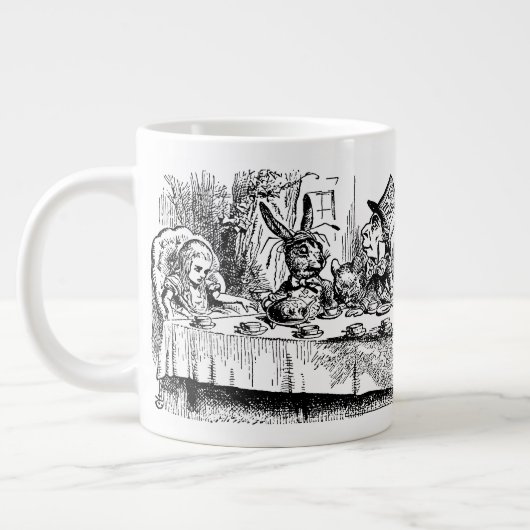  Alice in Wonderland, Tea Party Scene Grote Koffiekop (Links)