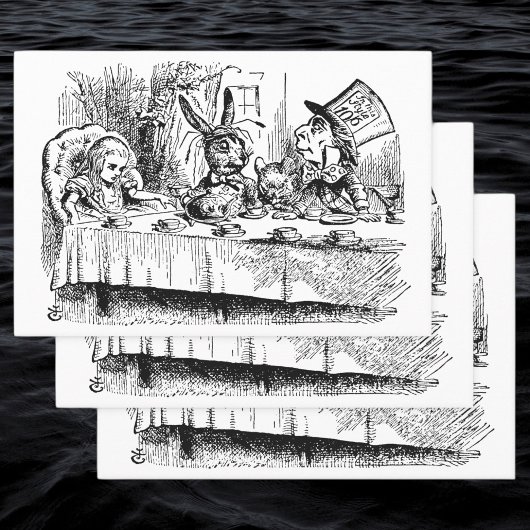 Alice in Wonderland, Tea Party Scene Inpakpapier Vel
