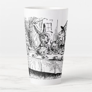 Alice in Wonderland, Tea Party Scene Latte Mok