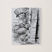  Alice in Wonderland, Tea Party Scene Legpuzzel (Verticaal)