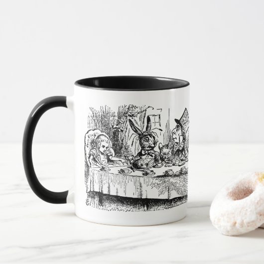 Alice in Wonderland, Tea Party Scene Mok (Met donut)
