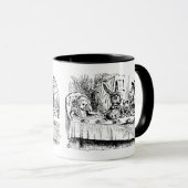  Alice in Wonderland, Tea Party Scene Mok (Voorkant rechts)