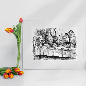  Alice in Wonderland, Tea Party Scene Poster
