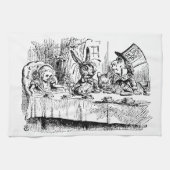 Alice in Wonderland, Tea Party Scene Theedoek (Horizontaal)