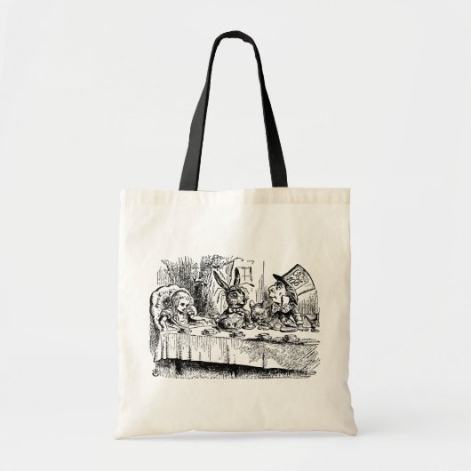 Alice in Wonderland, Tea Party Scene Tote Bag (Voorkant)