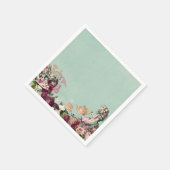 Alice in Wonderland Tea Party Servet (Hoek)