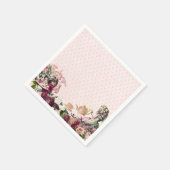 Alice in Wonderland Tea Party Servet (Hoek)