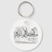 Alice in Wonderland Tea Party Sleutelhanger (Voorkant)