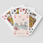  Alice in Wonderland Tea Party-speelkaart Pokerkaarten (Achterkant)