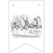  Alice in Wonderland Tea Party Thema Banner (Eerste vlag)