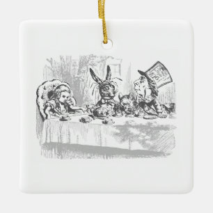 Alice in Wonderland Tea Party Theme Ornament