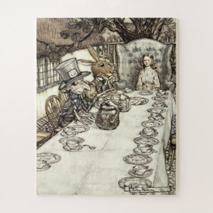 Alice in Wonderland Tea Party van Rackham Legpuzzel