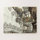 Alice in Wonderland Tea Party van Rackham Legpuzzel (Horizontaal)