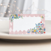 Alice in Wonderland Tea Party Verjaardag Voedsel L Kaart