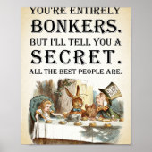 Alice in Wonderland - Tea Party - Youre Volledig B Poster (Voorkant)