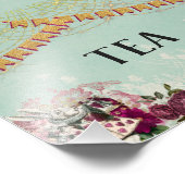 Alice in Wonderland Tea Photo Print Foto Afdruk (Hoek)