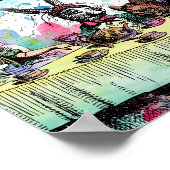 Alice in Wonderland - Tea Time Poster (Hoek)