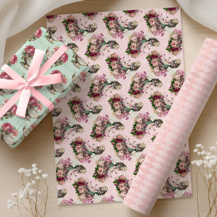 Alice in Wonderland Tea Time Wrapping Paper Sheets