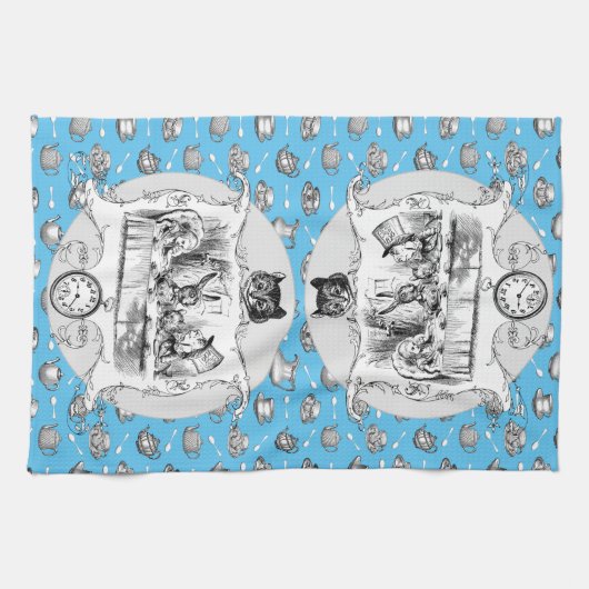 ALICE IN WONDERLAND TEA TOWEL THEEDOEK (Horizontaal)