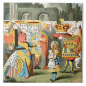 Alice in Wonderland  Tegeltje (Voorkant)