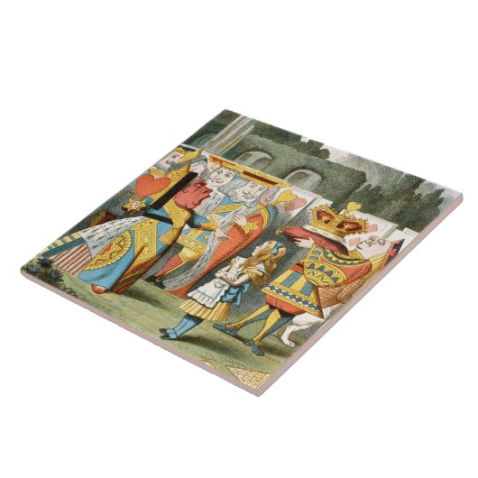 Alice in Wonderland  Tegeltje (Zijkant)