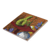 Alice in Wonderland Tegeltje (Zijkant)