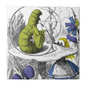 Alice in Wonderland Tegeltje (Voorkant)