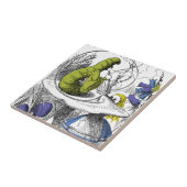 Alice in Wonderland Tegeltje (Zijkant)