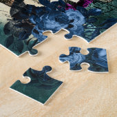 Alice in Wonderland tekent de speelkaarten Legpuzzel (Zijkant)