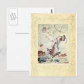 Alice in Wonderland, The Duchess, Vintage Briefkaart (Voorkant / Achterkant)
