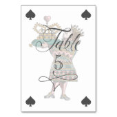 Alice in Wonderland The Knave of Hearts Kaart (Achterkant)