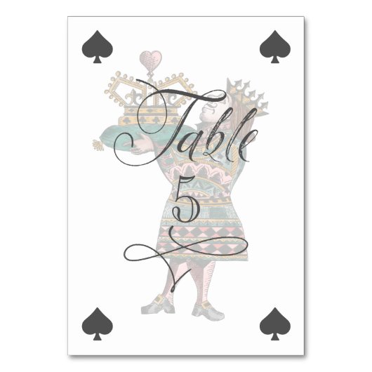  Alice in Wonderland The Knave of Hearts Kaart (Voorkant)