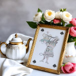 Alice in Wonderland The Knave of Hearts Kaart<br><div class="desc">Schitterend ontworpen Alice in Wonderland tafelnummerborden. Ideaal voor Alice in Wonderland-themed event. We hebben de iconische Alice in Wonderland The Knave of Hearts afbeelding met de hand hersteld door ze met mooie waterverf ondertoon te schetsen en tot leven te brengen. Het lijstaantal wordt ontworpen als speelkaart met het spadsymbool in...</div>