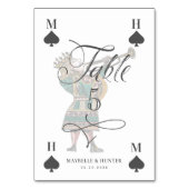  Alice in Wonderland The Knave of Hearts Kaart (Achterkant)