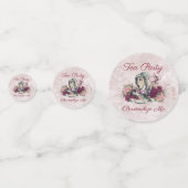 Alice in Wonderland The Mad Hatter Tea Party Confetti (Achterkanten)