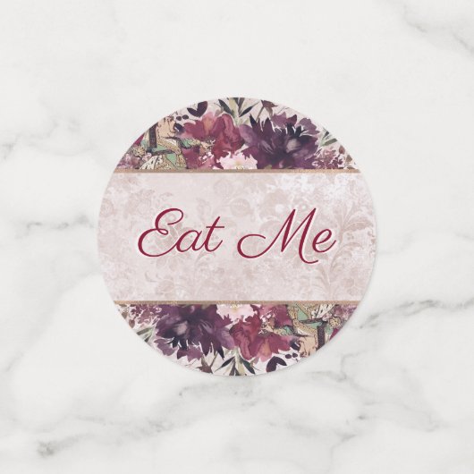 Alice in Wonderland The Mad Hatter Tea Party Confetti (Kleine voorkant)